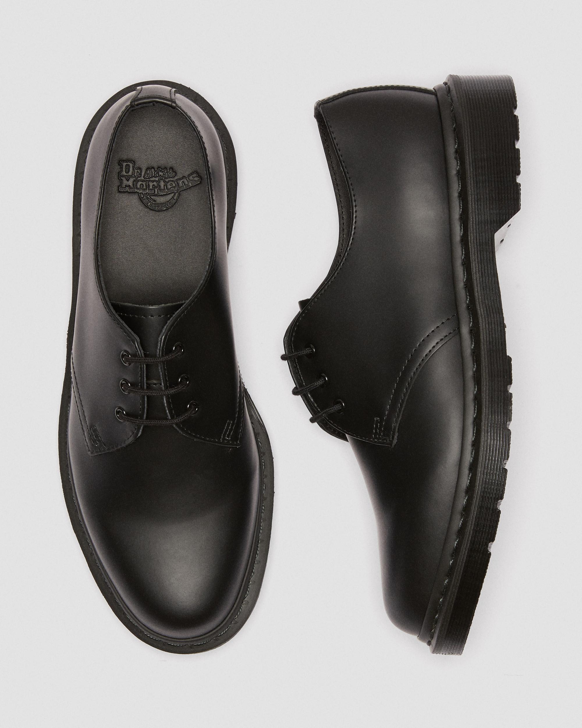 1461 Mono Smooth Leather Oxford Shoes