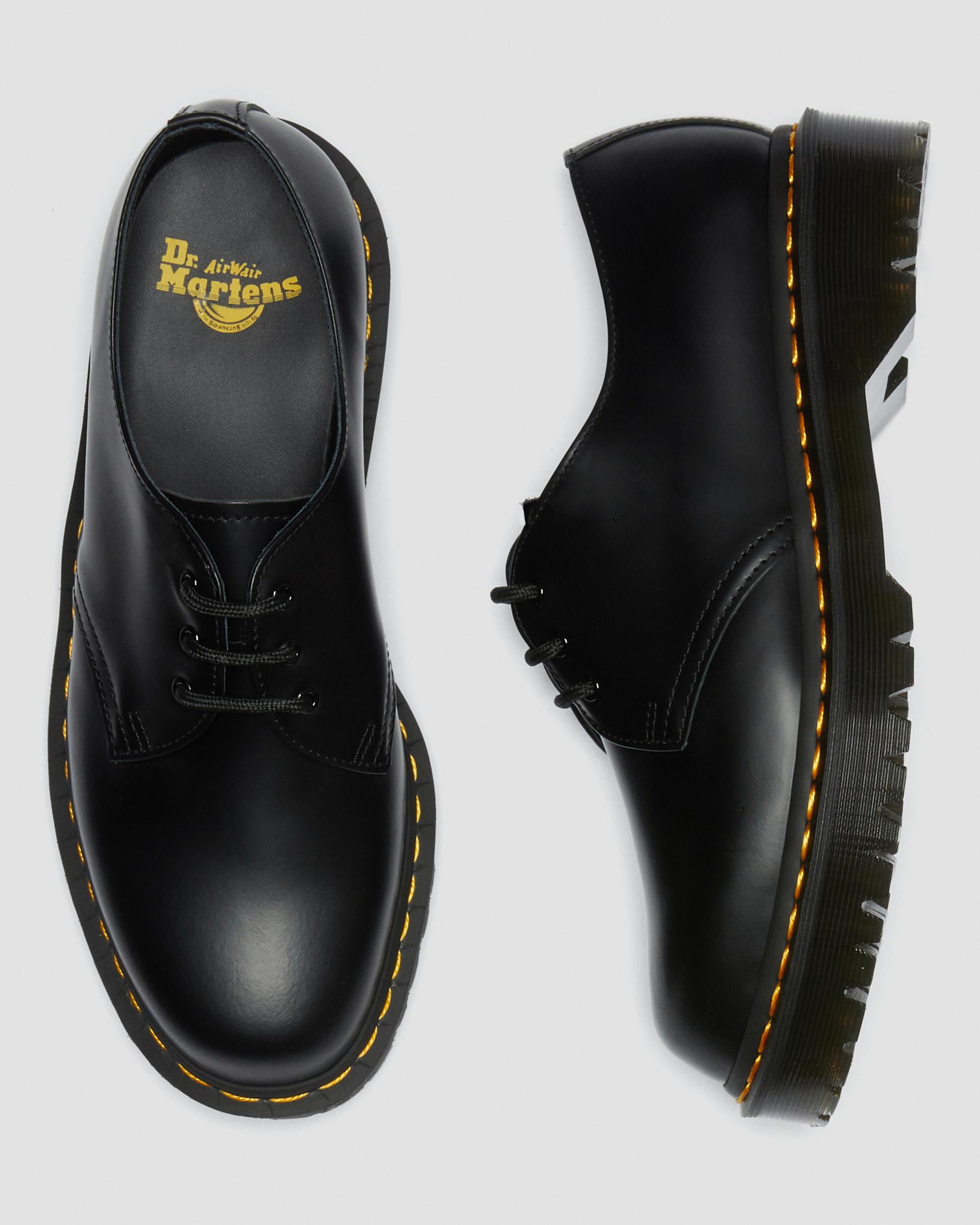 1461 Bex Smooth Leather Oxford Platform Shoes
